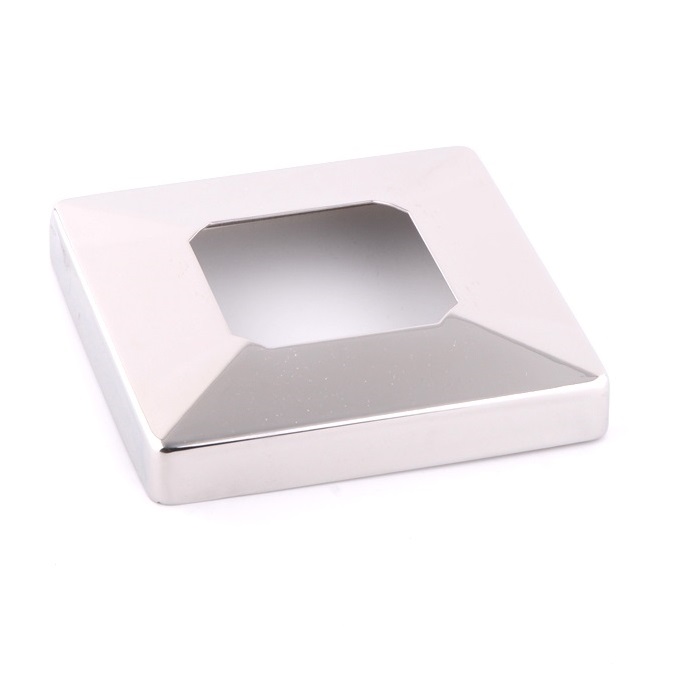 Cover Plate For Encore Square Base Spigot   - Satin Finish